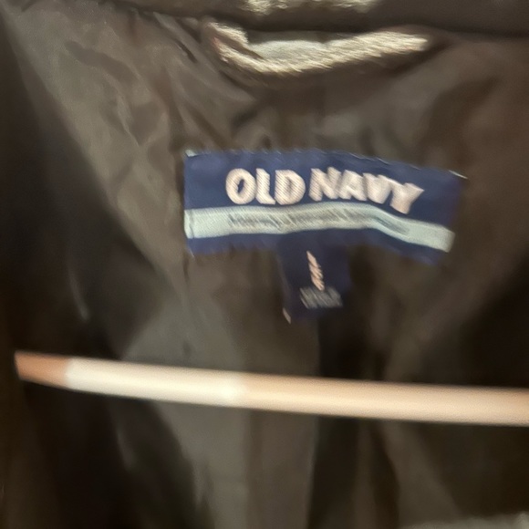 Maternity Pea Coat- black - Picture 3 of 4